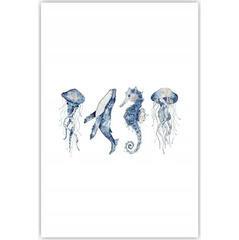 Obraz Obraz plakát do obýváku ložnice 61x91 zvířata plakáty na zeď bez rámu