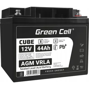 Záložní baterie Akumulátor Green Cell 12 V 44 Ah