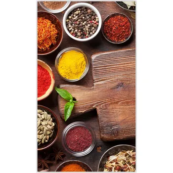 Kuchyňské prkénko Skleněná Ochranná Deska a Krájecí Prkénko | Indukce, Sporák ds-0564