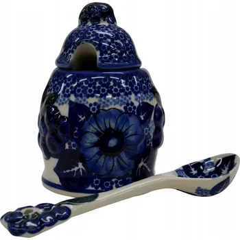 Dóza na potraviny Keramická dóza na džem Ceramika Bolesławiec