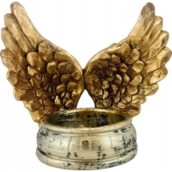 Vánoce SVÍCEN KŘÍDLA ZLATÝ VÁNOČNÍ DÁREK