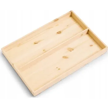 Úložný box ORGANIZÉR NA DROBNOSTI VLOŽKA DO KRABICE DŘEVĚNÁ přepážka 55x37