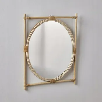 Zrcadlo Zrcadlo LA FACTORY nástěnné kulaté 29,5 x 34 mm