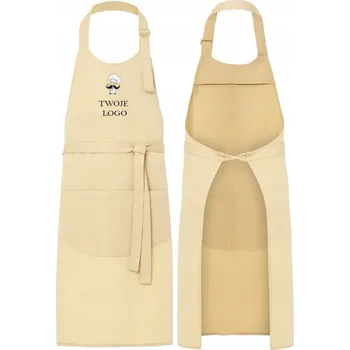 Kuchyňská zástěra Kuchyňská zástěra s vlastním logem, nápisem nebo potiskem – univerzální velikost.