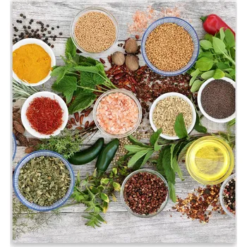 Kuchyňské prkénko Skleněná Ochranná Deska a Krájecí Prkénko | Indukce, Sporák ds-0490