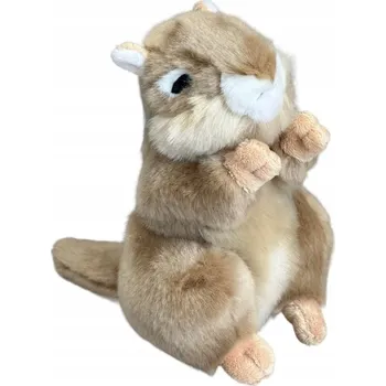 plyšák PLYŠOVÝ, svišť , 20 cm DUBI