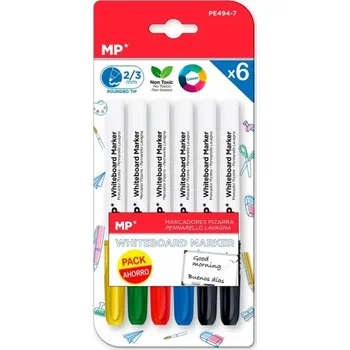 Popisovač na tabule 2,0/3,0 mm, 5 barev 6 Ks