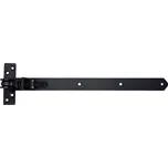 Závěs seřiditelný 470mm M16 na dřevěné dveře Černý lak