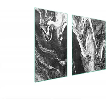 Obraz SKLENĚNÁ OCHRANNÁ DESKA NA SPORÁK 90x52 MARMOR TVRZENÉ SKLO