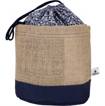 Sáček na potraviny ZEMBAG na 2 kg ovoce nebo zeleniny, modrý květinový