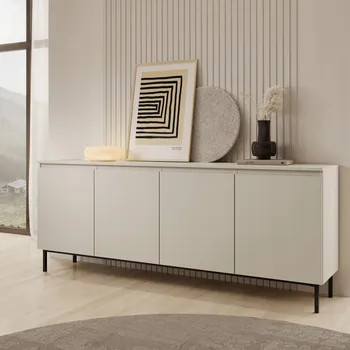 Komoda Komoda Vivaladesign kašmírová, moderní, 4-dveřová, matná