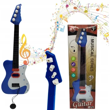 Hudební nástroj pro děti KYTARA pro děti - strunová HRAČKA