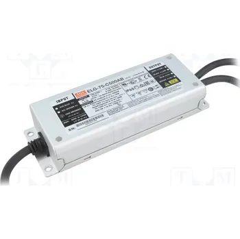 Napájecí zdroj pro osvětlení MEAN WELL ELG-75-C500AB