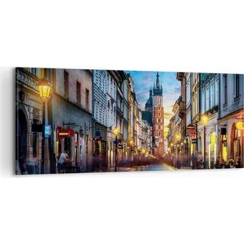 Obraz Foto obraz na plátně canvas 100x40 město obývací pokoj ložnice na zeď velký