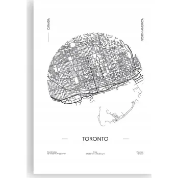 Obraz Plakát na zeď bez rámu 70x100 mapa foto-obraz plakáty do obývacího pokoje ložnice