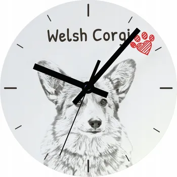 Hodiny Nástěnné hodiny Art-Dog bílé 20 cm