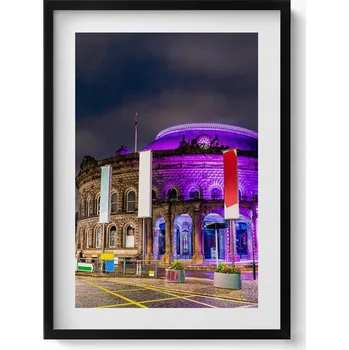 Obraz Dekorativní nástěnný obraz do pokoje Leeds Corn Exchange v Anglii 50x70 cm