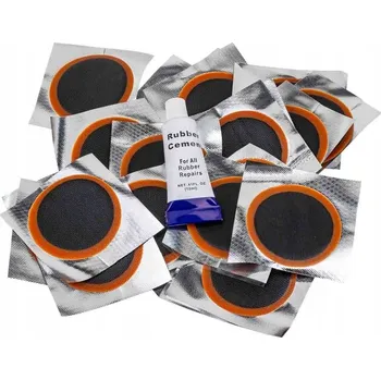 Sada na opravu pneumatiky Záplaty na opravu PNEUMATIK, DUŠÍ a KOL – sada 24 ks Forsage