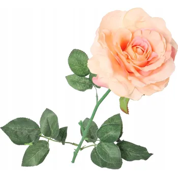 umělá květina LOSOSOVÁ RŮŽE KVĚTY růže umělé květy