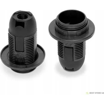 IP kamera Objímka E14 plastová s límcem černá