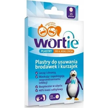 Náplast Náplasti na odstranění bradavic a kuřích ok Vitamed Wortie 15 ks