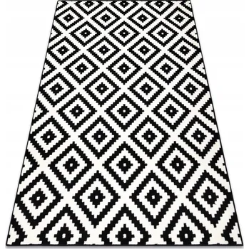 Koberec KOBEREC MORAD 200x300 BCF VZOR CESTA ROMBY GEOMETRICKÝ #M490