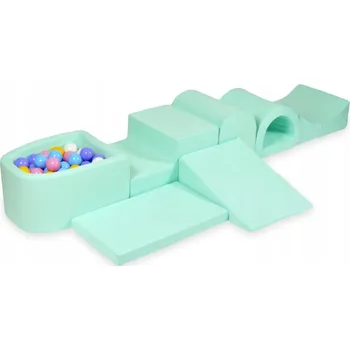 Dětské hřiště Pěnové dětské hřiště s bazénkem micro mátové