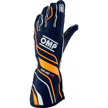 Rukavice Rukavice OMP One-S Tmavě modro-oranžové, velikost XXL