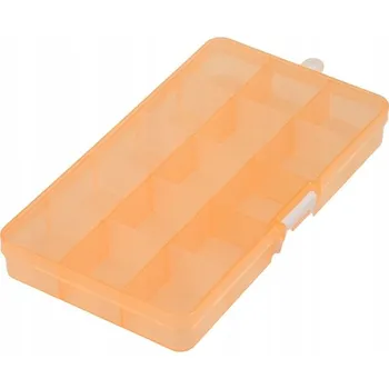 Úložný box Organizér 15 přihrádek 175x100x22mm - oranžový - box na drobnosti