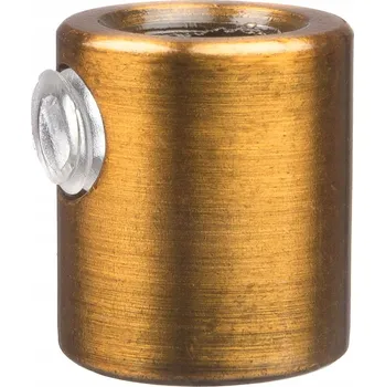 Kovová kabelová zámka, starožitné zlato