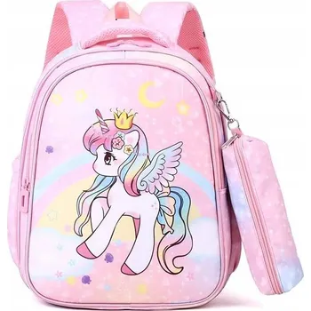 Školní batoh jednokomorový MPMAX vícebarevný