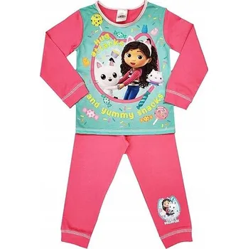 Dívčí pyžamo GÁBININ KOUZELNÝ DOMEK KOČIČÍ PYŽAMO 92 18-24