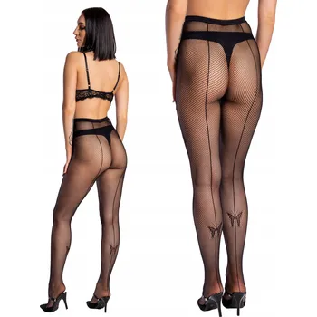 Dámské punčochy Kabaretky Punčocháče Fenome 5736, 20den, černé, univerzální velikost