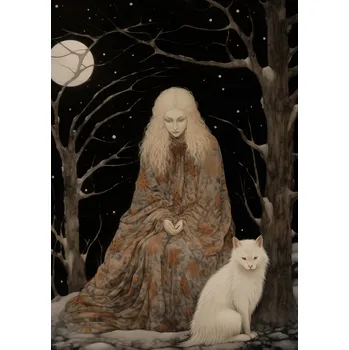 Plakát Plakát Strážkyně lesa bez rámu 21 x 29,7 cm