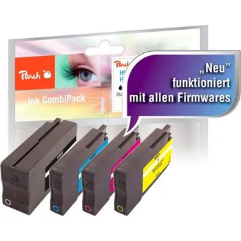 Peach HP No. 950/951, Multi-Pack-Plus, bk,c,m,y; 1x46/3x14ml | 319862 PEACH kompatibilní cartridge HP No. 950/951, Multi-Pack-Plus, bk,c,m,y; 1x46/3x14ml