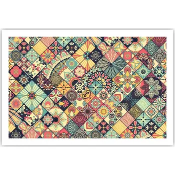 Obraz Obraz plakát do obýváku ložnice 91x61 abstrakce foto na zeď bez rámu