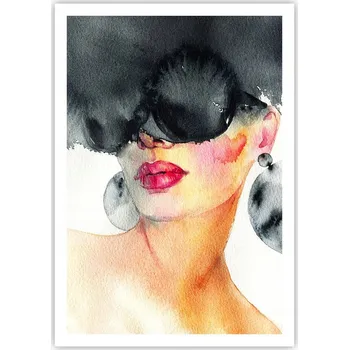 Obraz Plakát na zeď bez rámu 70x100 žena obraz plakáty do obývacího pokoje ložnice