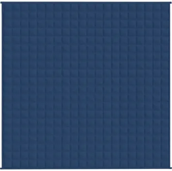 Prostěradlo Zátěžová deka, modrá, 200x200 cm, 13 kg, tkanina