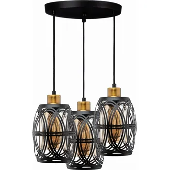 Stropní Svítidlo kulatý Ledigo 29 černý