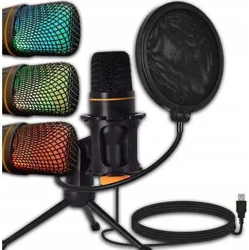 Mikrofon Mikrofon GearPro KONDENZÁTOROVÝ MIKROFON HERNÍ STUDIOVÝ