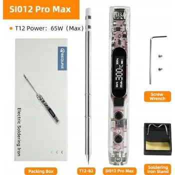 SEQURE SI012 Pro Max páječka OLED s barevným podsvícením T12-B2