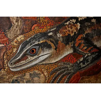 Plakát Plakát Oko Ještěrky bez rámu 91,5 x 61 cm