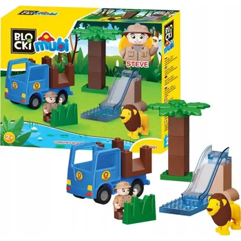 ostatní stavebnice Stavebnice BLOCKI MUBI - Velká Dobrodružství - Džungle