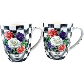 Hrnek Queen Isabell Floral Woman porcelán 400 ml