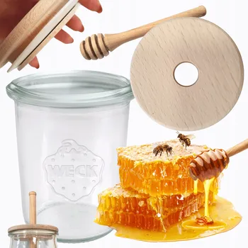 Zavařovací sklenice Zavařovací Sklenice zavařovací sklenice s odměrkou WECK 1 60 Ml dávkovač medu W5 eco
