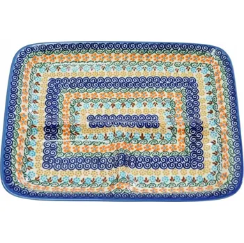 Talíř Keramický dělený talíř Keramika Bolesławiec