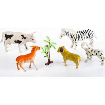 Figurka SADA ZVÍŘÁTEK farma SVĚT ZVÍŘAT E0060 EMAJ