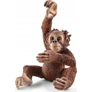 Figurka Figurka orangutana Schleich SLH14776 hnědá 5,33 cm