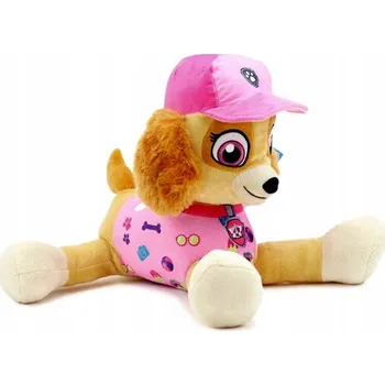 plyšák Tlapková patrola plyšák SKYE OBROVSKÁ 50 cm PAW pejsci růžová skaj 0+