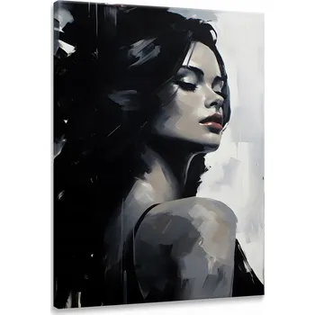 Obraz Obraz do ložnice Abstraktní PORTRET Ženská tvář Styl Glamour 40x50